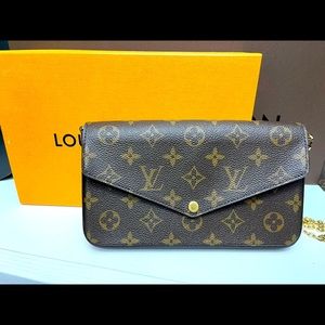 Louis Vuitton Felicie Pochette Monogram Canvas